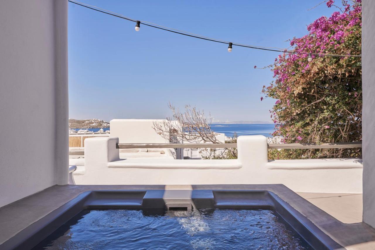 Appartamento Bo House Private Jacuzzi By Monocle Mykonos Town Esterno foto